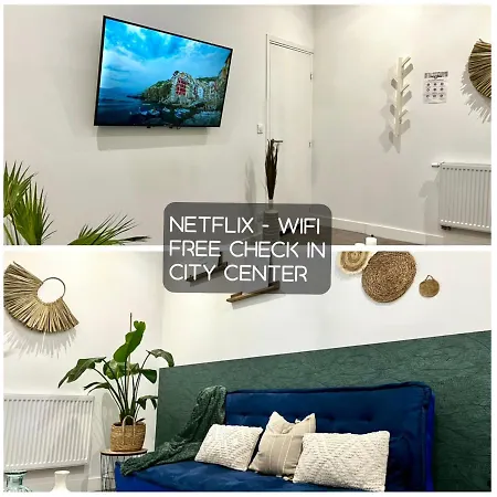 Appartement Ebenia - 4 Pers - Netflix & Wifi - Lille - Tourcoing